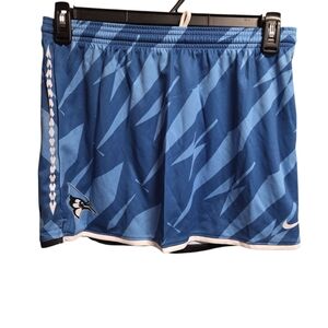 NWOT Blue Patterned Athletic Skirt with Logo